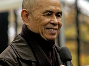 Thich Nhat Hanh in Paris, 2006.