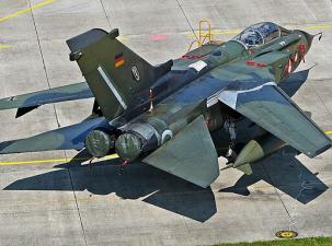 Einer von 25 Tornados die von Büchel nach Nörvenich verlegt werden