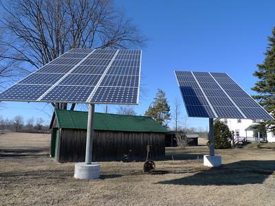 Eine Solaranlage